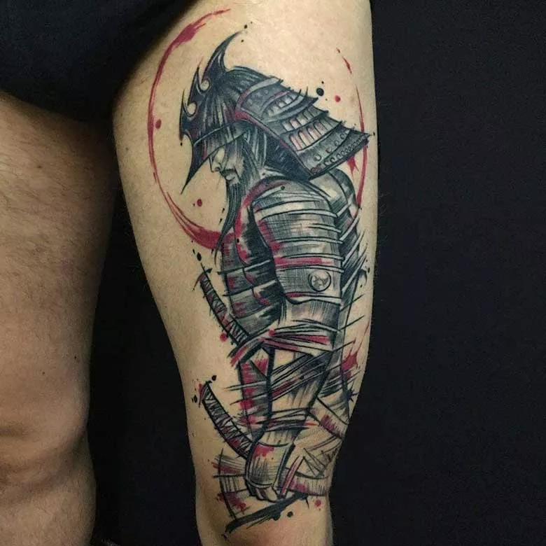 sketchy Samurai Tattoo München