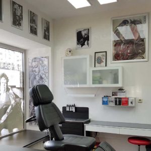 linker Tätowierplatz Tattoo Studio München