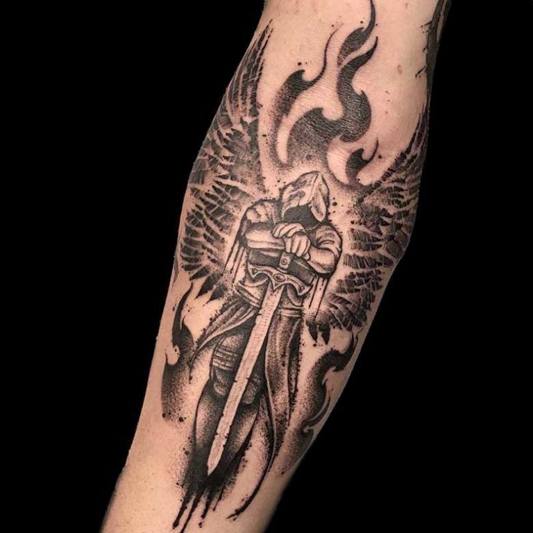 sketchy engel tattoo münchen surface